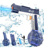 PISTOLA DE AGUA GLOCK CON TAMBOR